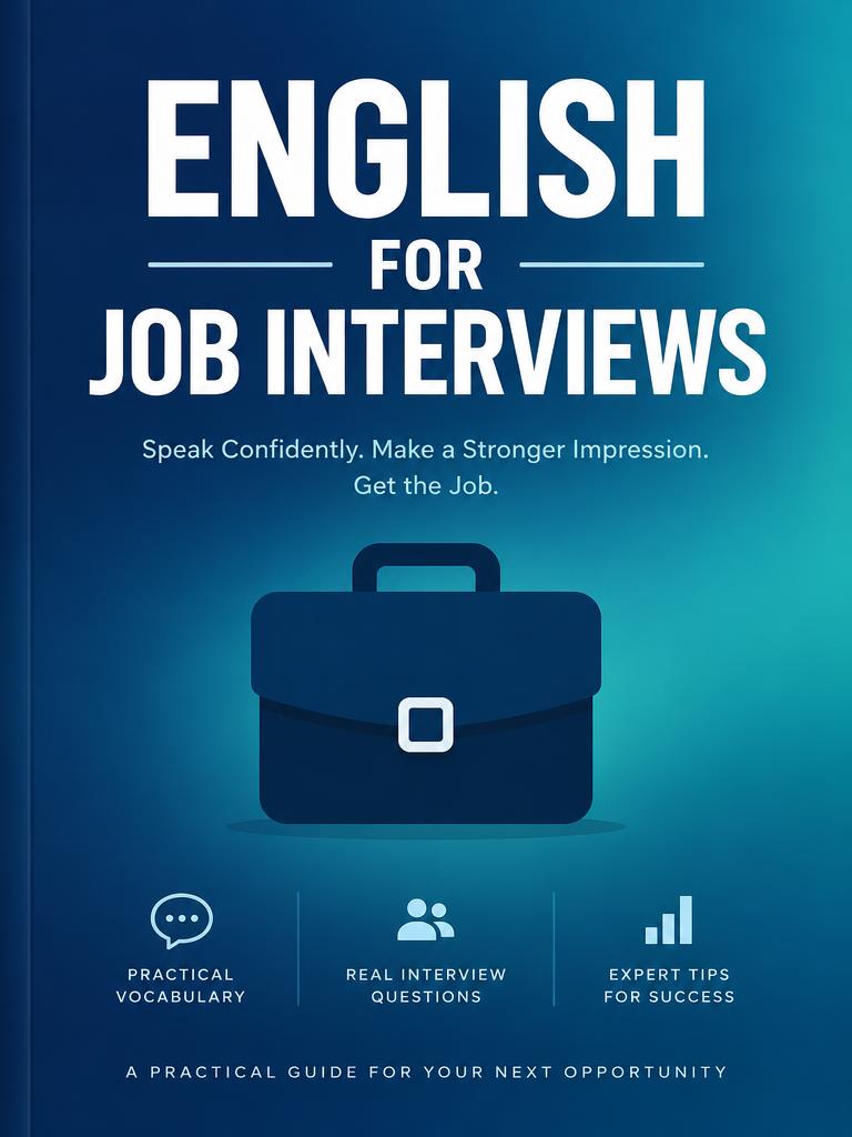 English For Job Interviews eBook cover
